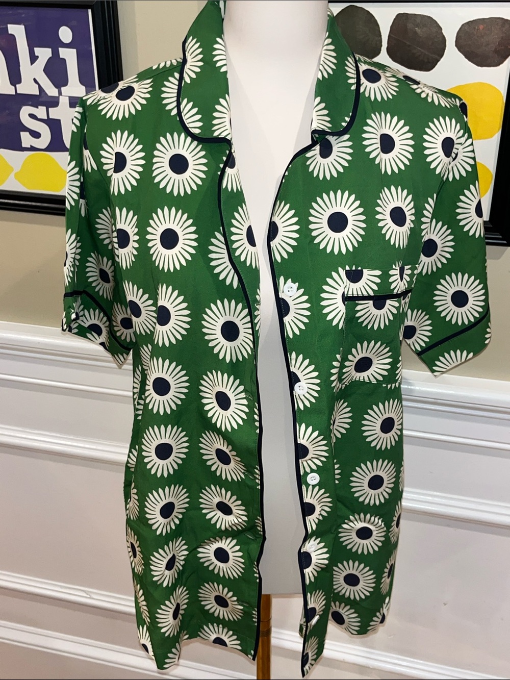 Katie Kime Floral Top